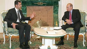 بشار الاسد مع بوتن
